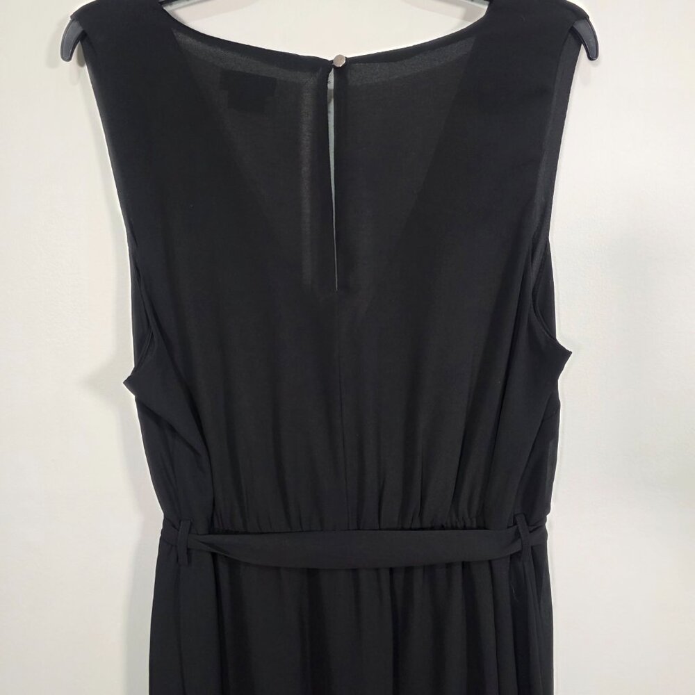 CITY CHIC Trendy Plus‎ Size Sleeveless Faux-Wrap Dress Size 16 - Picture 8 of 8